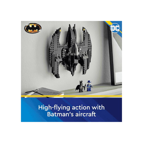 LEGO® Super Heroes DC Batwing Batman vs The Joker 76265 Building Set Iconic Superhero Aircraft for Kids Aged 8+