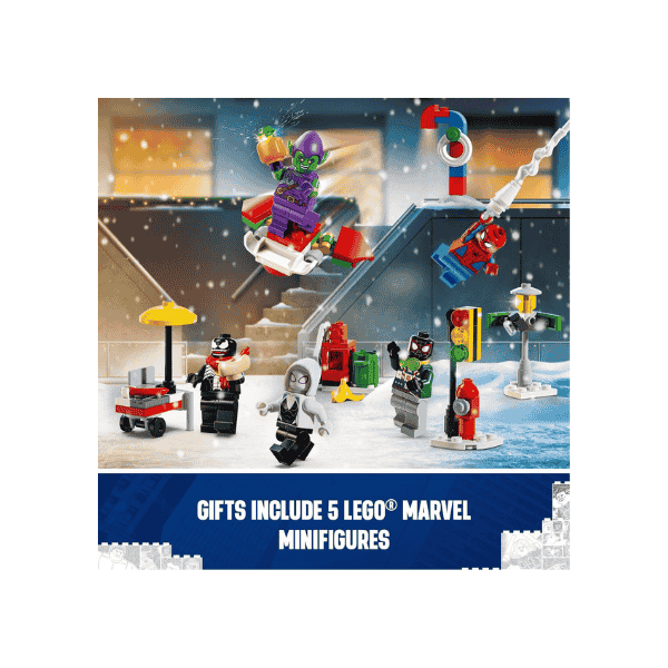 LEGO® Marvel Spider Man 2024 Advent Calendar 76293  Buildable Super Hero Toys for Kids 7+