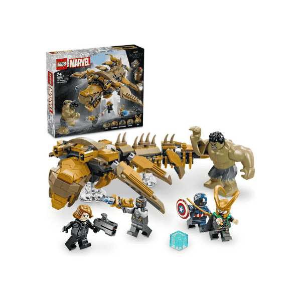 LEGO® Marvel Avengers vs Leviathan 76290  Buildable Set with Hulk and Minifigures for Kids 7+