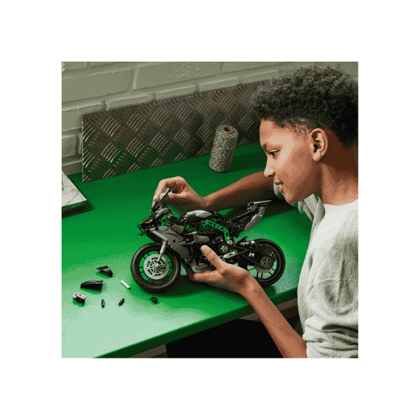 LEGO® Technic Kawasaki Ninja H2R 42170 Collectible Motorcycle Toy for Kids 10+