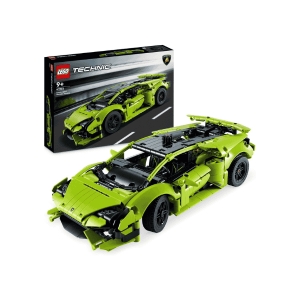 LEGO Technic Lamborghini Huracán Tecnica 42161 Racing Car Model Kit for Kids and Collectors