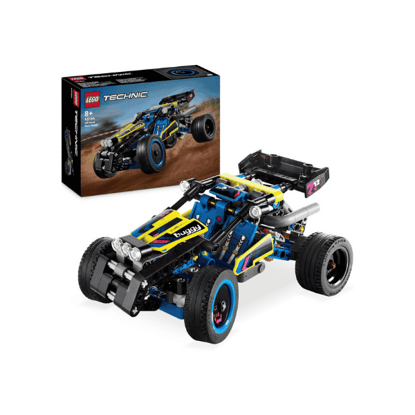 LEGO Technic Off Road Race Buggy 42164 Vehicle Toy for Kids 8+ with Realistic Features