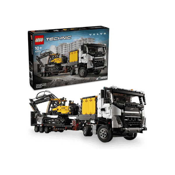 LEGO® Technic Volvo FMX Truck & EC230 Excavator 42175 Heavy Duty Toy for Kids 10+