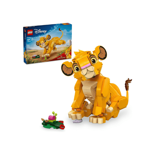 LEGO® Disney Simba The Lion King Cub 43243 Buildable Toy for Kids 6+