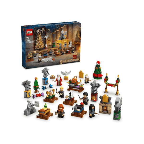 LEGO® Harry Potter Advent Calendar 2024 76438 Hogwarts Set with 7 Minifigures and 16 Builds for Kids 8+