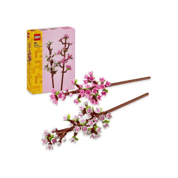 LEGO® Iconic Cherry Blossoms 40725 Buildable Flower Display for Kids 8+