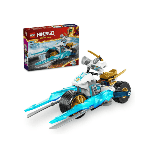 LEGO® NINJAGO® Zane’s Ice Motorcycle 71816 Ninja Set with Minifigure Vehicle for Ages 7+