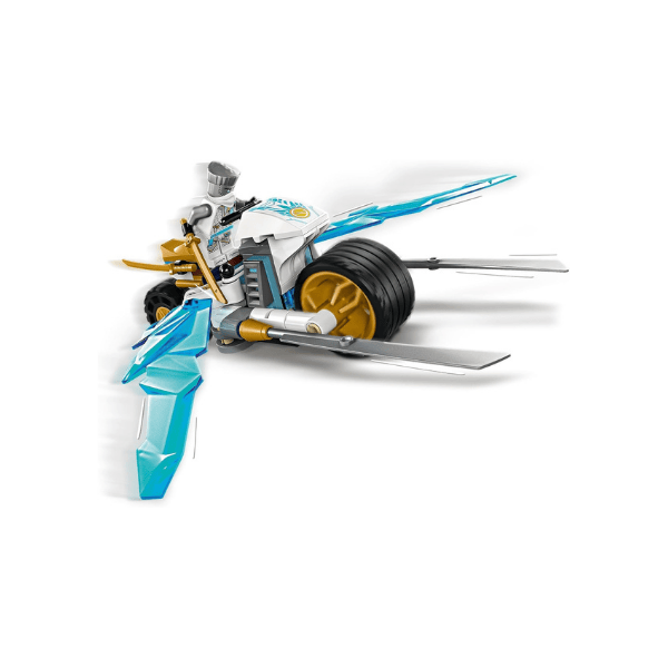 LEGO® NINJAGO® Zane’s Ice Motorcycle 71816 Ninja Set with Minifigure Vehicle for Ages 7+