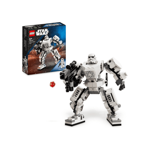 LEGO® Star Wars Stormtrooper Mech 75370 Features Cockpit for Character and Buildable Stud Shooting Blaster