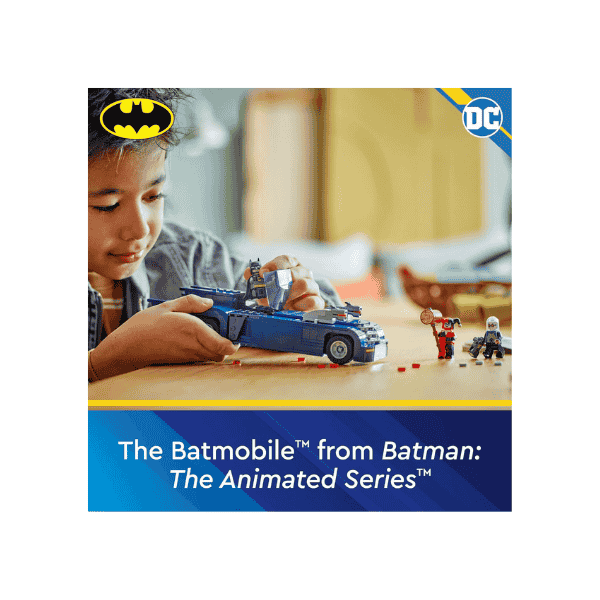 LEGO® DC Batman Batman with The Batmobile vs Harley Quinn & Mr Freeze 76274 Toy for Ages 8+