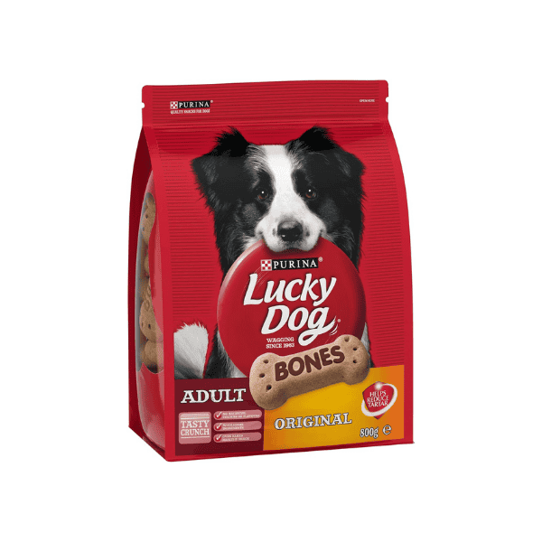 LUCKY DOG 800g Original Bone Dog Treats Perfect for Adult Dogs