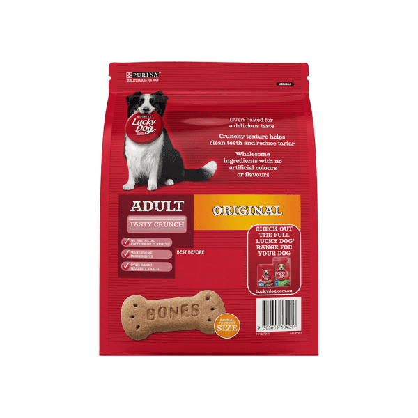 LUCKY DOG 800g Original Bone Dog Treats Perfect for Adult Dogs