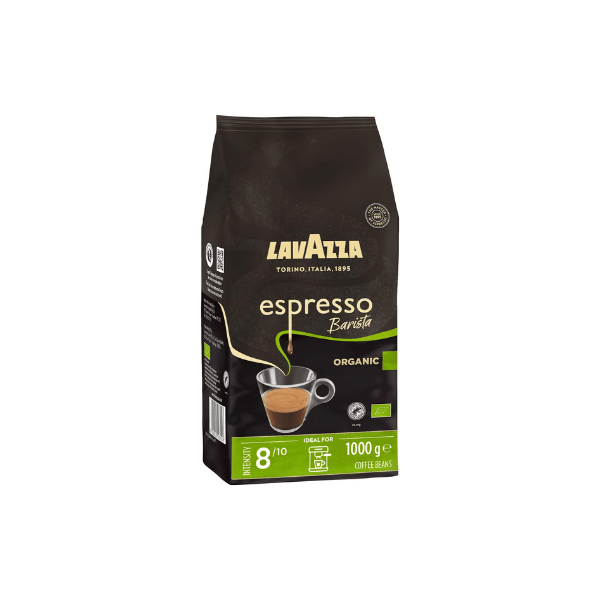 Lavazza Espresso Barista Organic 1 kg of Quality Arabica and Robusta Beans