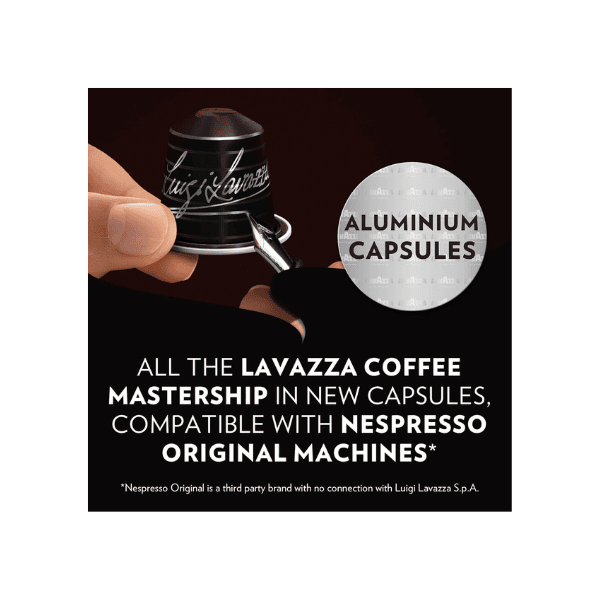 Lavazza Espresso Maestro Intenso Medium Roast Coffee Pods 10 Packs of 10 Pods