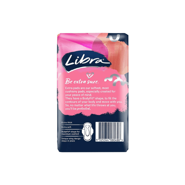 Libra Extra Super Pads with Wings for Maximum Comfort Pack of 12