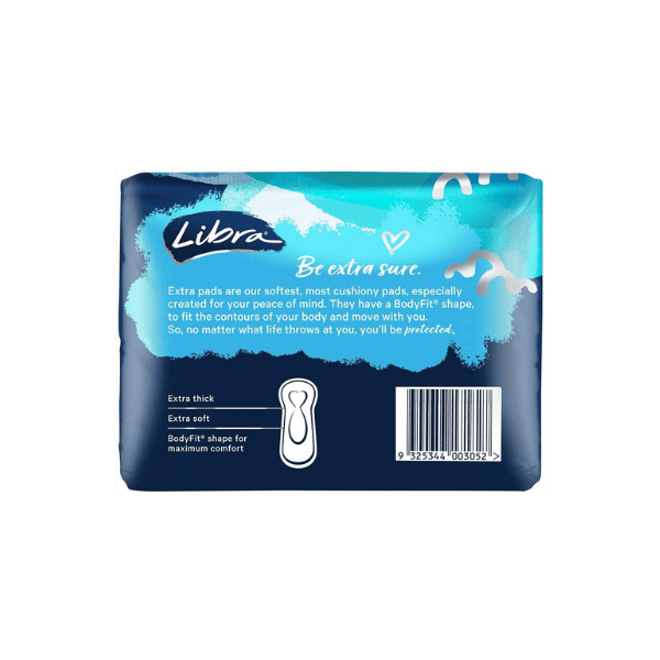 Libra Extra Regular Pads No Wings Reliable Protection and Comfort Pack of 14