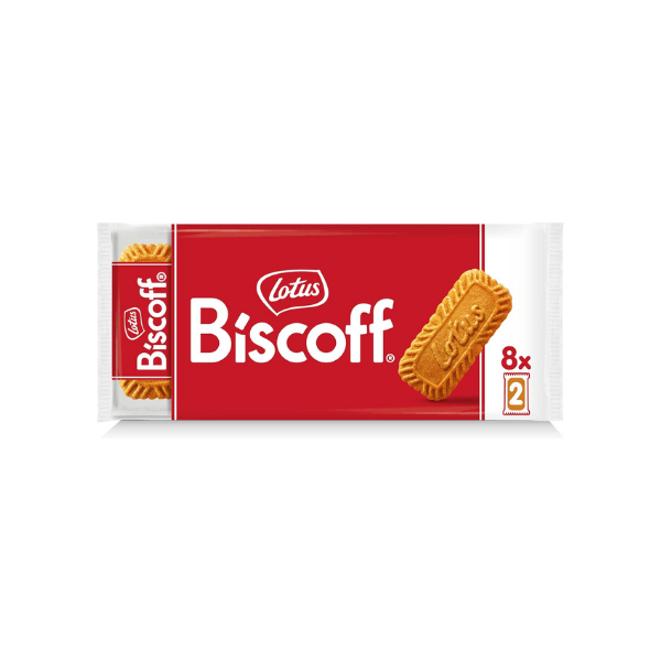 Lotus Biscoff Biscuits Box 12 Packs of 8 Twin Packs Perfect for Sharing