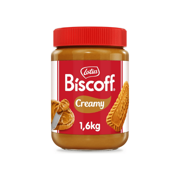 Lotus Biscoff Smooth Sweet Spread 1.6kg Ideal for Toast Waffles & Desserts