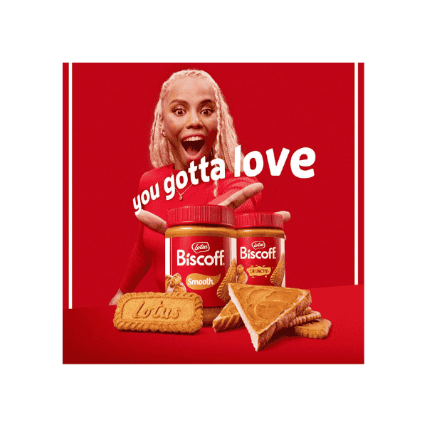 Lotus Biscoff Vanilla Biscuits 11 Cookies 110g Delicious Caramel & Vanilla Flavor