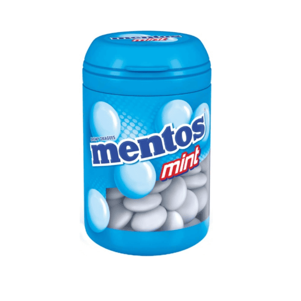 Mentos Mint Candy 100g Bottle