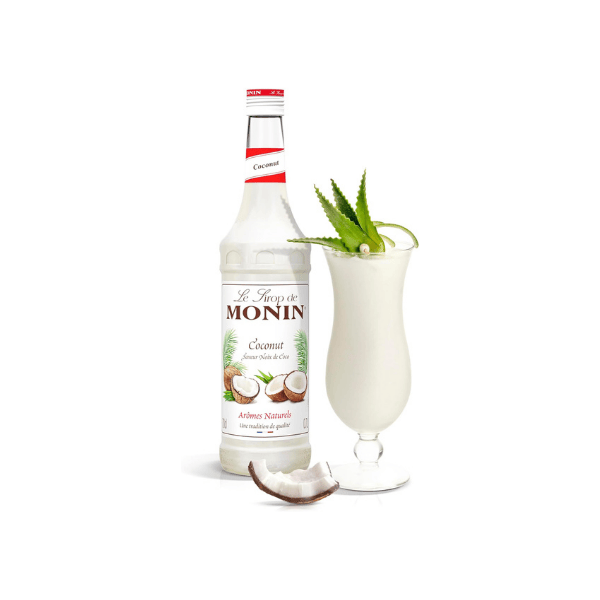 MONIN Coconut Syrup – Sweet Flavor for Cocktails & Smoothies | 700ml