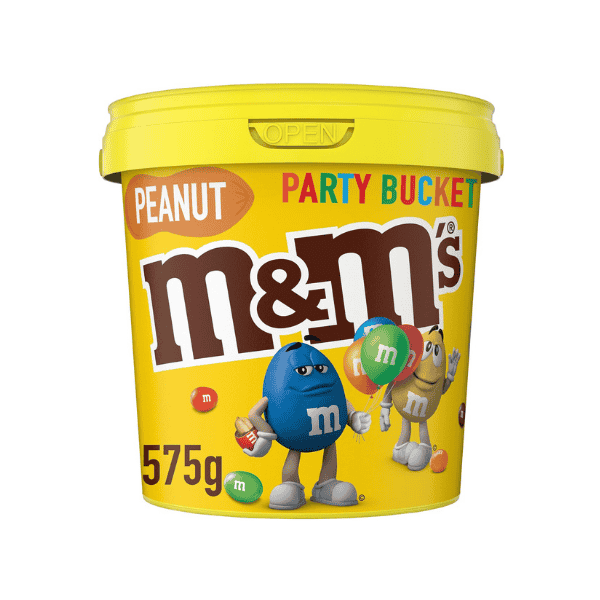 M&M's Peanut Chocolate Party Tub 575g