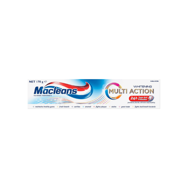 Macleans Multi Action Whitening Fluoride Toothpaste 170g