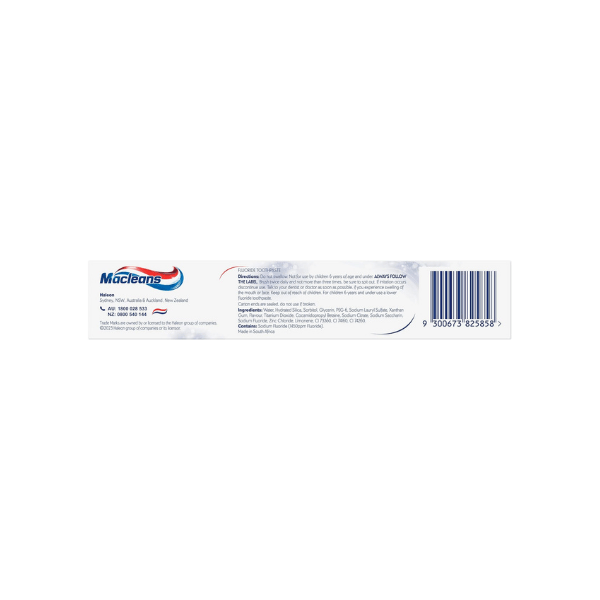 Macleans Multi Action Whitening Fluoride Toothpaste 170g