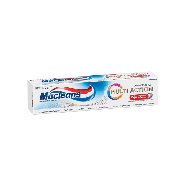 Macleans Multi Action Whitening Fluoride Toothpaste 170g