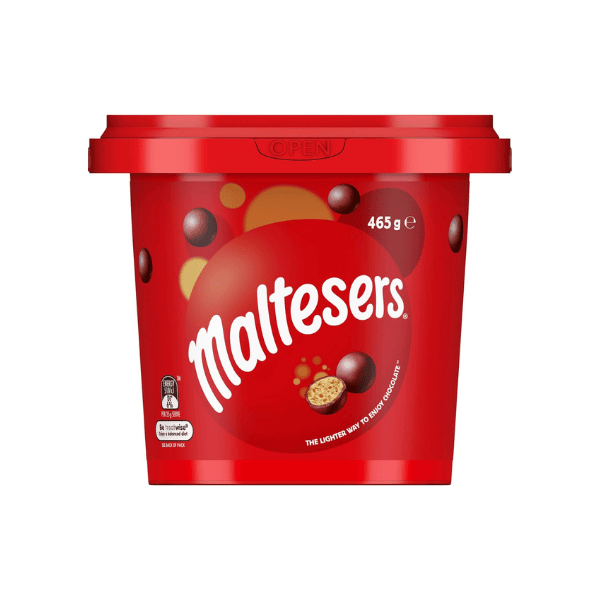 Maltesers Snack and Share Bucket 465g of Milk Chocolate Bliss