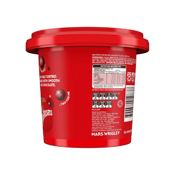 Maltesers Snack and Share Bucket 465g of Milk Chocolate Bliss