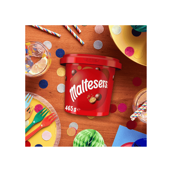 Maltesers Snack and Share Bucket 465g of Milk Chocolate Bliss