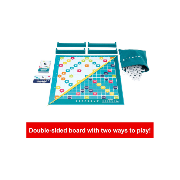 Mattel Games Scrabble Learn and Play with Two Exciting Game Modes