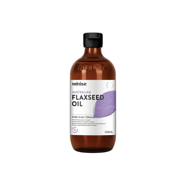 Melrose Australian Flaxseed Oil 500ml – Premium Cold-Pressed Omega-Rich Oil