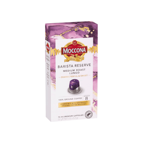 Moccona Barista Reserve Medium Roast Lungo 100 Nespresso-Compatible Capsules