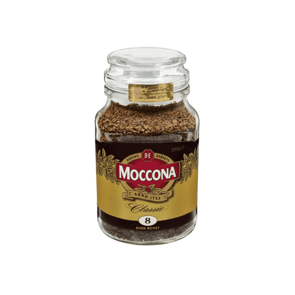 Moccona Classic Dark Roast Instant Coffee 200g of Premium Quality Brew