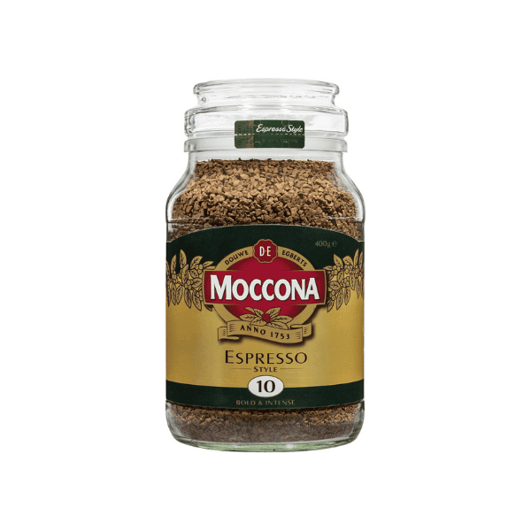 Moccona Espresso Style Instant Coffee 400g of Premium Quality Espresso Brew