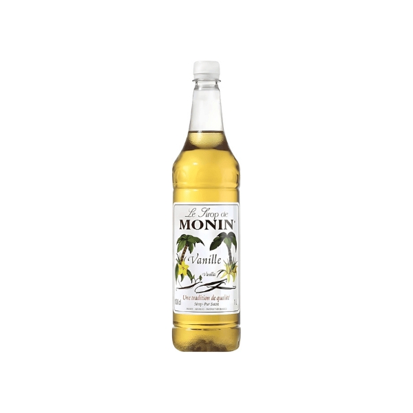 MONIN Vanilla Syrup – Premium Flavor for Coffee Cocktails & Desserts 1L