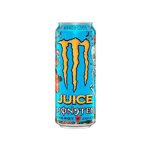 Monster Energy Juice Mango 24 x 500ml – Refreshing Mango Flavored Energy Drink