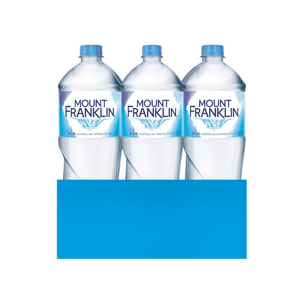 Mount Franklin Pure Australian Spring Still Water 8 x 1.5L