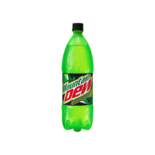 Mountain Dew Energised Soft Drink - 12 x 1.25L Pack for Ultimate Refreshment