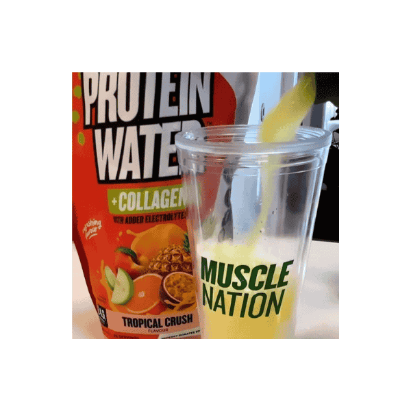 Muscle Nation Tropical Crush Protein Water 750g 25 Serves of Protein & Refreshment