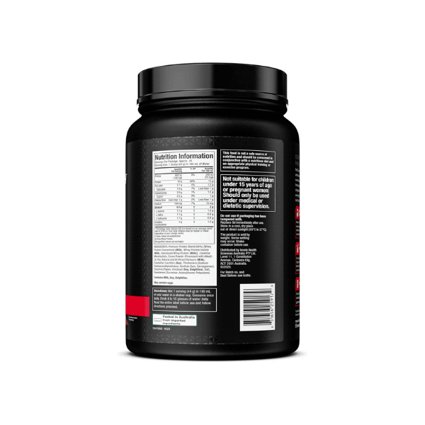 MuscleTech Nitro Tech 1.5lbs Triple Chocolate Whey Protein for Enhanced Performance