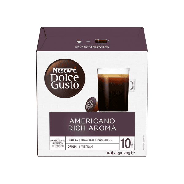 NESCAFÉ DOLCE GUSTO Americano Rich Aroma Coffee Capsules 16 Pack