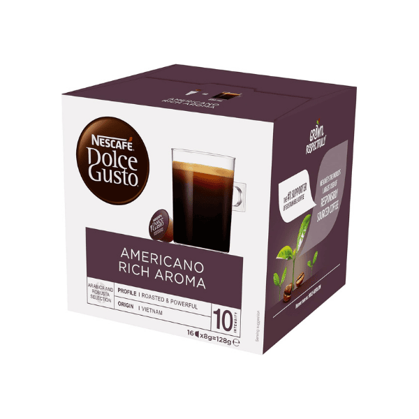 NESCAFÉ DOLCE GUSTO Americano Rich Aroma Coffee Capsules 16 Pack