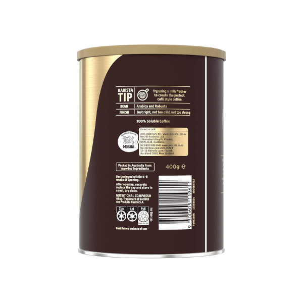 NESCAFÉ Gold Original Instant Coffee 400g Convenient Coffee Solution