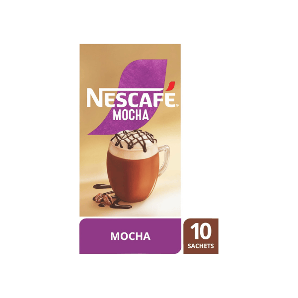 NESCAFÉ Mocha Coffee Sachets 40 Individual Packs for Easy Brewing