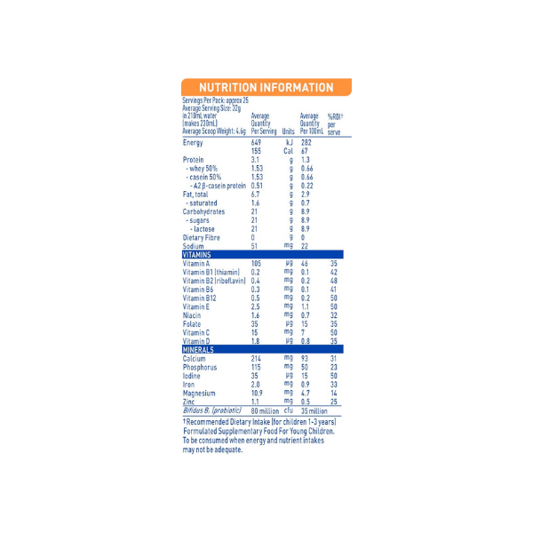 NESTLÉ NAN INFINIpro 3 Milk Powder 800g