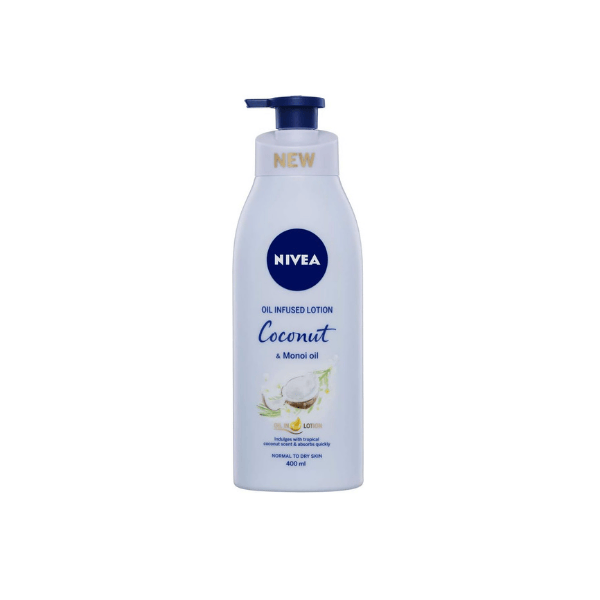 NIVEA Oil Infused Body Lotion Transform Your Skin with Coconut & Monoi Oil 400 ml