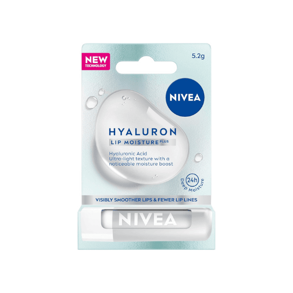 NIVEA Hyaluron Lip Moisture Lip Balm Plus 1 Pack